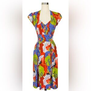 Trashy Diva Jayna dress in Cranes size 12–damaged.